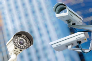 security camera and urban video